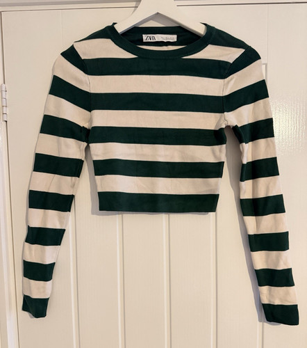 Zara women green white - zara,