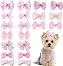 20 PCS Cute Dog Hair Bows with