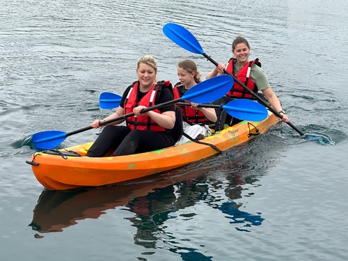 Kayak sit top person 2 - sit,