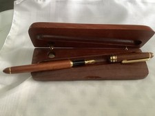Wooden Fountain Pen With Box