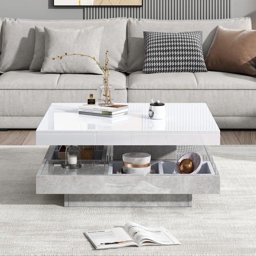 Square coffee table side - table,,