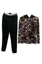 Velour tracksuit hoodie