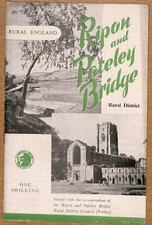 Ripon And Pateley Bridge Yorkshire : The Official Guide - Rural District Council