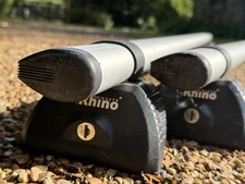 VW T5/T6 Transporter Rhino Roof Bars x2 Lockable with keys