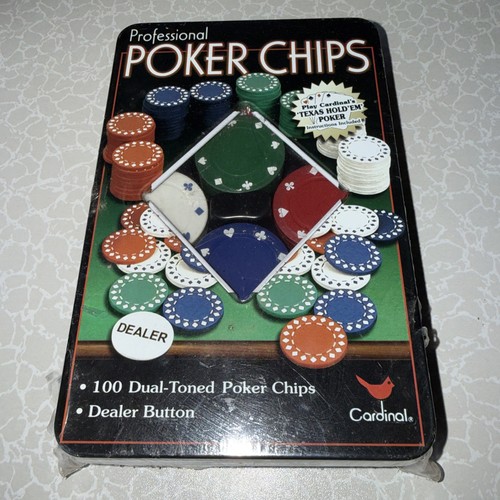 Professional poker chips - chips, 100