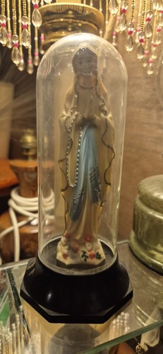 Vintage virgin mary plastic - virgin, in