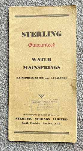 Vintage sterling watch - , "sterling