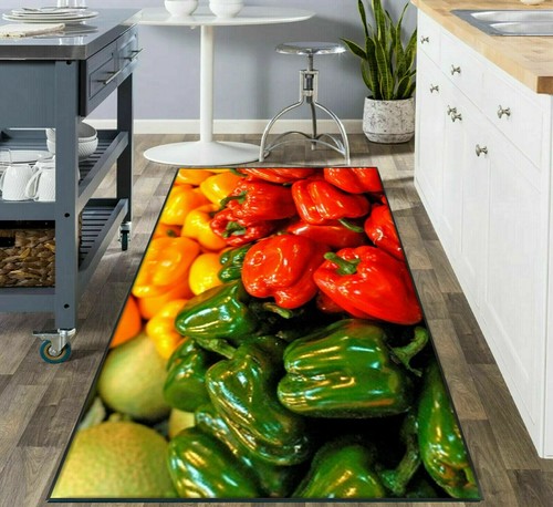 Design kitchen mat fruits - 3d,