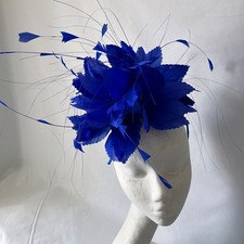 Sapphire Feather Fascinator