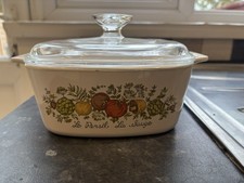 Corning Ware Le Persil La Sauge Vintage A-1 1/2 B 1.5 Litre Quart Dish