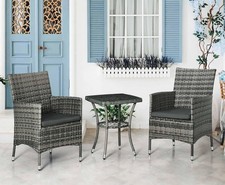 Bistro Set 2 Chairs & Table