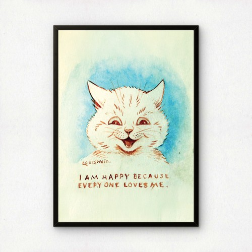 Louis wain happy because - louis, i