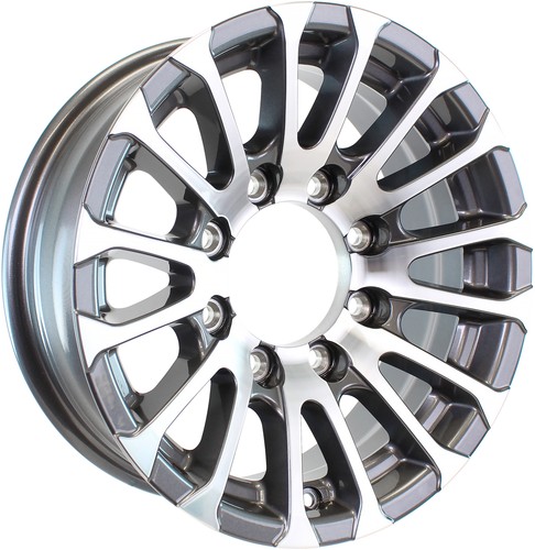 Aluminum trailer wheel 16x6 - 16x6, 16