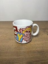 Baby Miss Piggy Muppet Babies Ceramic Mug Made In England Jim Henson 1988
