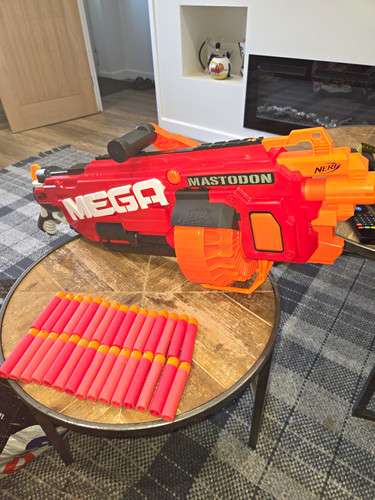Nerf mega mastodon motorised - mastodon,