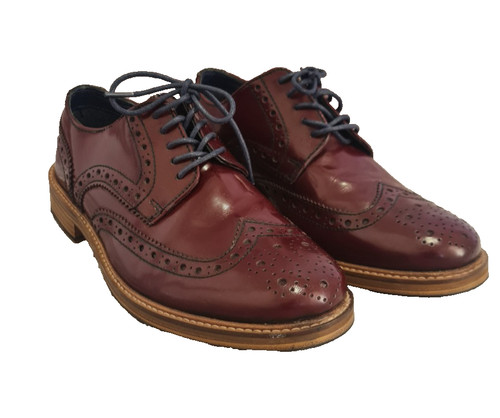 Roamers mens leather brogue - roamers,