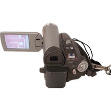 Panasonic NV-GS27 MiniDV Camcorder Silver 30x Optical Zoom Used