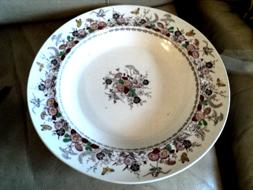 Antique sylvan dinner plate - plate, by