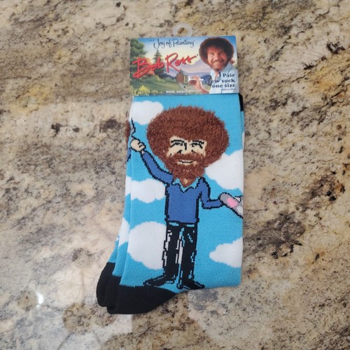 Bob ross socks joy - socks,