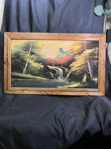 Vintage 1960 mountain - vintage,