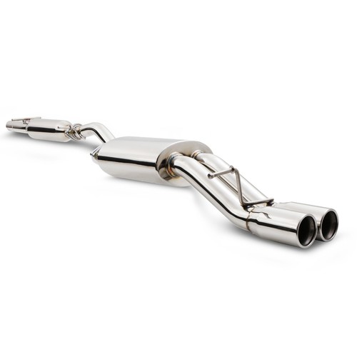 Stainless cat back exhaust - stainless,