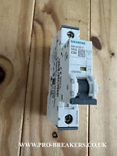 Siemens 32a 5SY4132-7 C32 32amp Type C Single Pole MCB Used