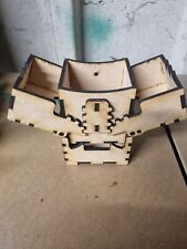 MTG commander deck box. Laser