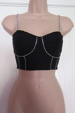 PINK VANILLA Black Embellished