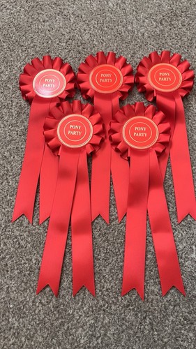 Tier red pony party - pony,