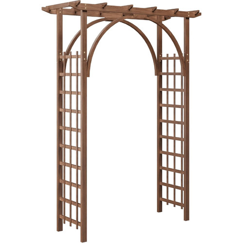 Wooden garden arbor - 85",