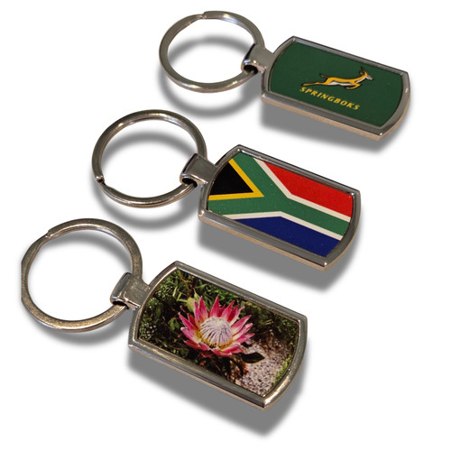 South africa keyring protea - south,