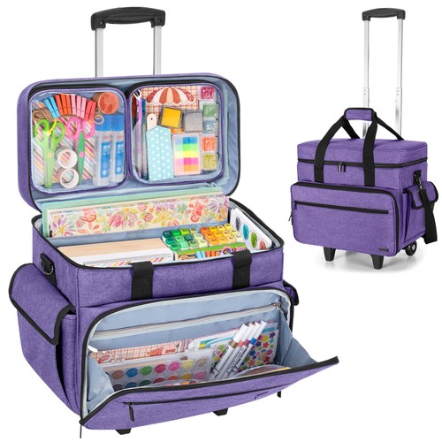 Teamoy rolling scrapbook bag - rolling,