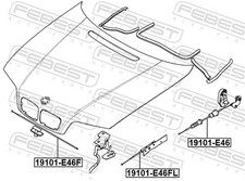 For FEBEST 19101-E46 LID LOCK
