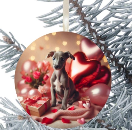 Whippet greyhound dog - dog, gift