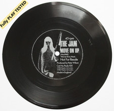 THE JAM Move On Up 7" single