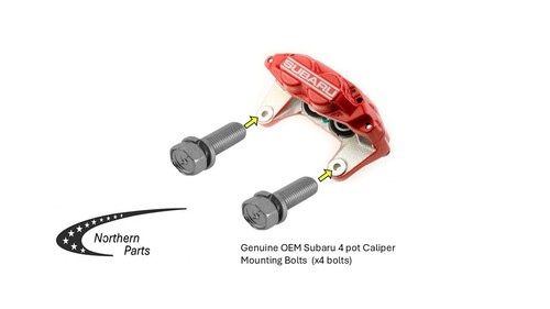 Genuine subaru brake caliper - caliper, 4