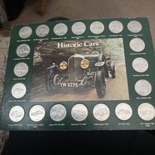 HISTORIC CARS COIN COLLECTION