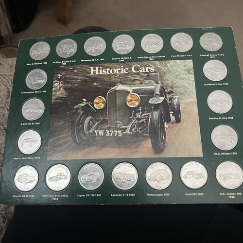 Historic cars coin - historic,