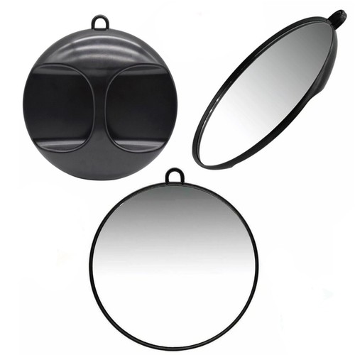 Round mirror neck back - round,