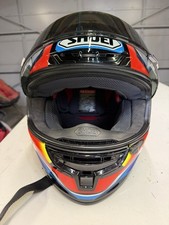 Shoei x Spirit 3 Helmet Motorbike Full Face Crash Helmet Size M