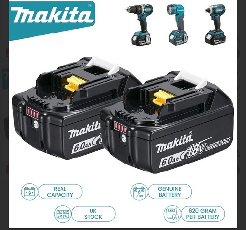 Real capacity genuine - capacity, makita