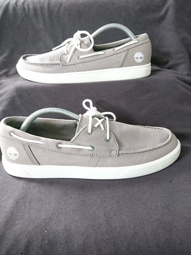 Timberland mens grey canvas - grey, 2