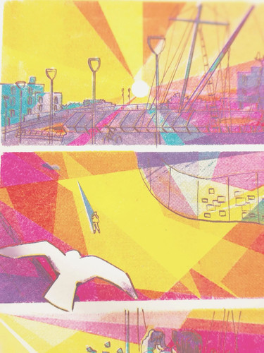 Riso prints risograph - -,
