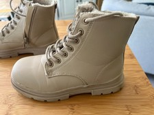 Kids NEXT Beige Faux Leather