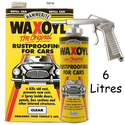 Hammerite 6litre clear - clear, refill