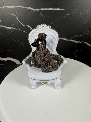 Vintage spaghetti black poodle - vintage,