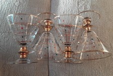 Vintage Gold Rim Polka Dot