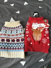 Set Of Two Dog Festive Design