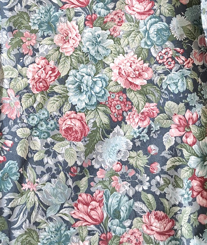 Pair vintage crowson fabric - crowson,