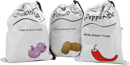 Pack potato storage bags - 3-pack,